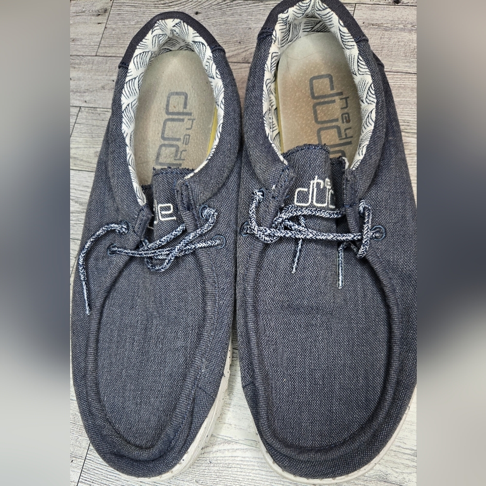 Hey Dude Men's Casual Gray Shoes